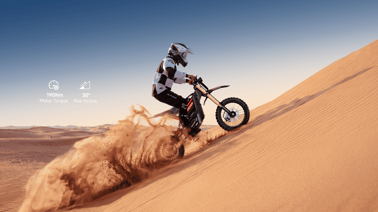 NAVEE Storm G electric dirt bike, feature 13