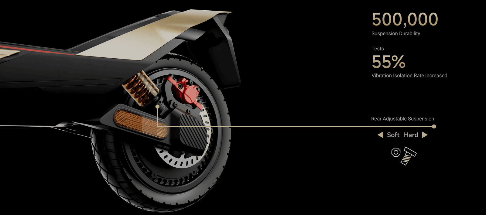 NAVEE dual motor electric scooter, feature 11