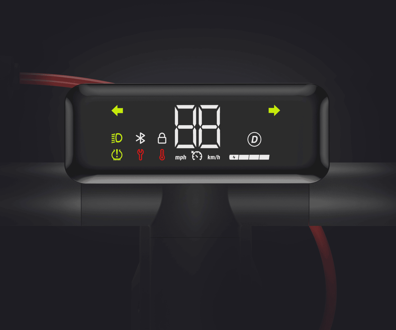 NAVEE V25 electric scooter, feature 1