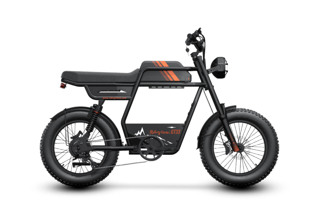 GT33 All-Terrain Cafe Racer Cargo Electric Bike