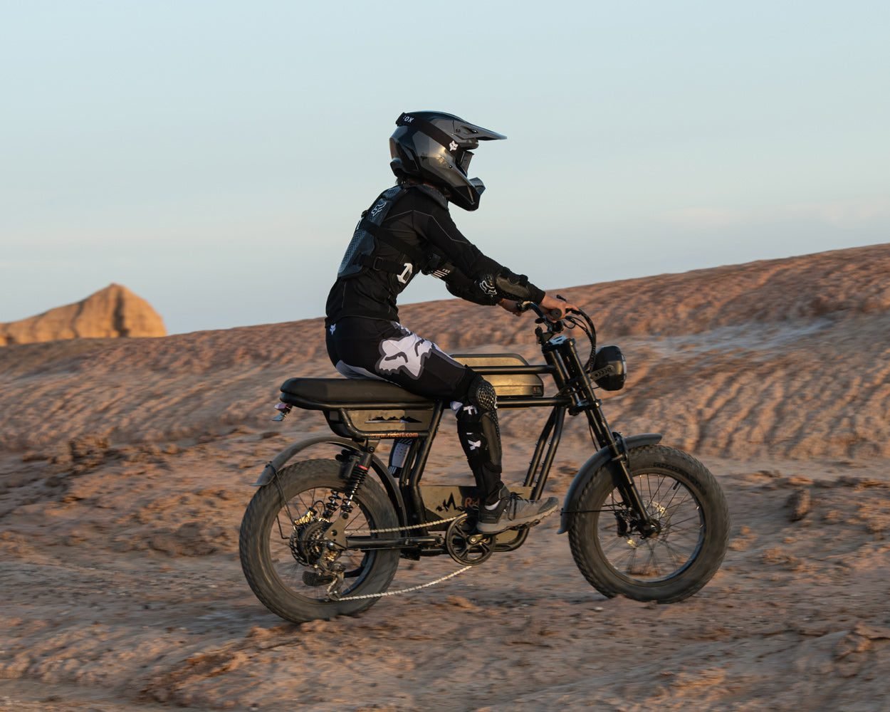 Riding'times GT33 cargo electric bike, bike suspension