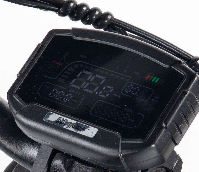 Riding'times GT33 cargo electric bike, color display