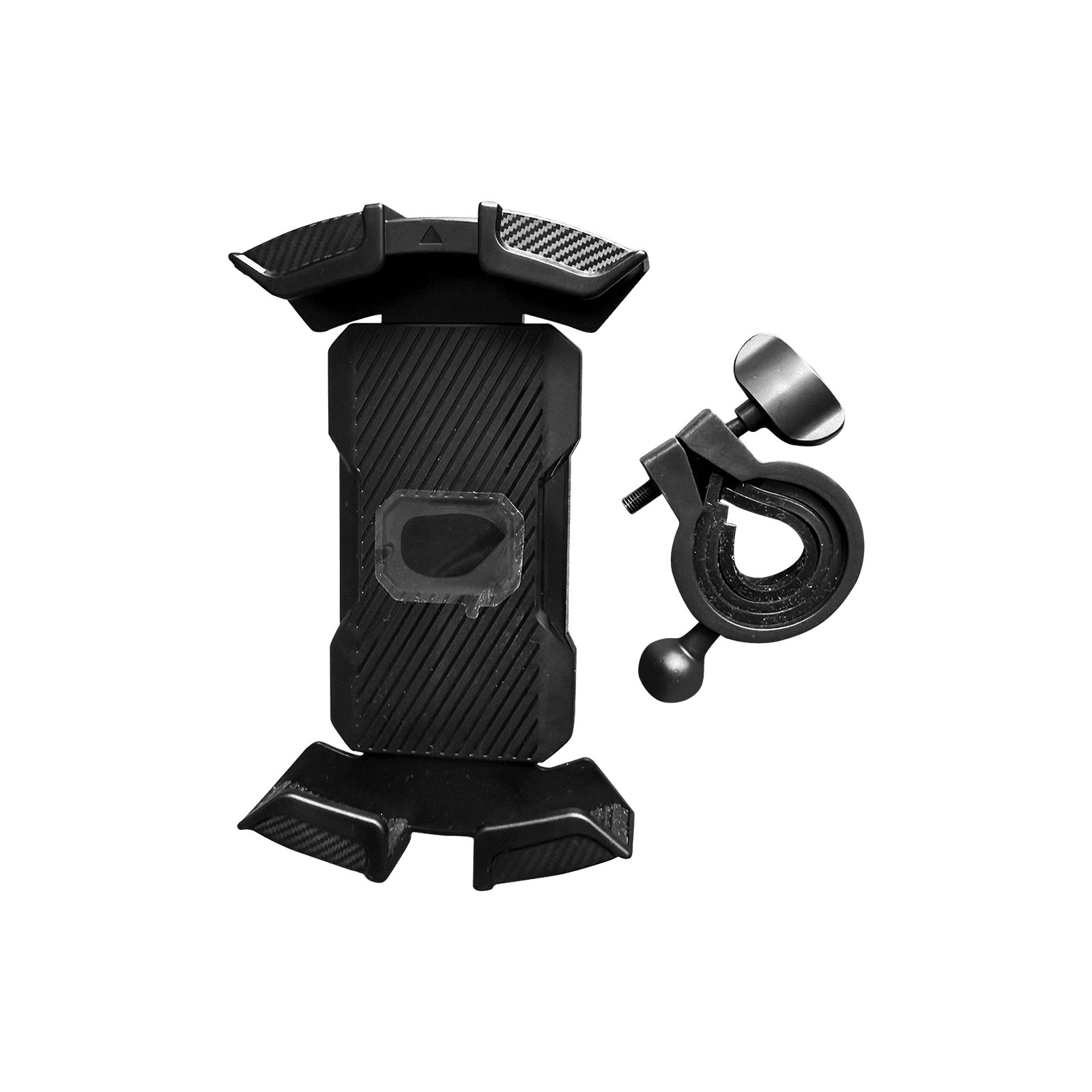 Riding'times electric bike phone holder with handlebar clamp