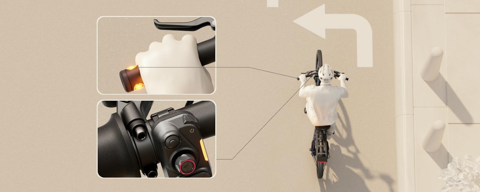 Turn signal warning before a lane change