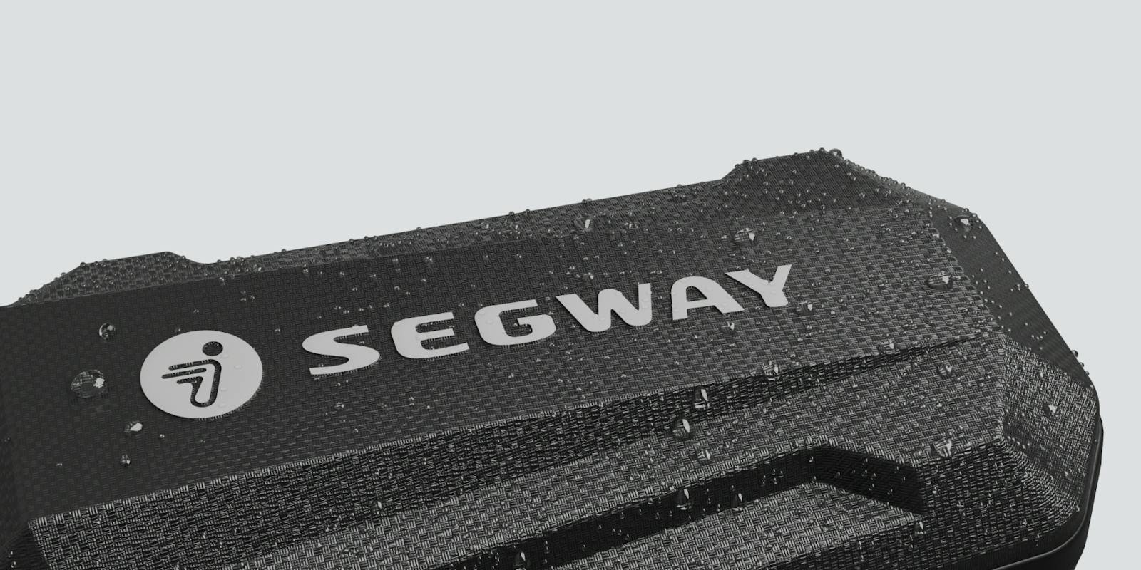 Water-resistant Segway storage bag in the rain