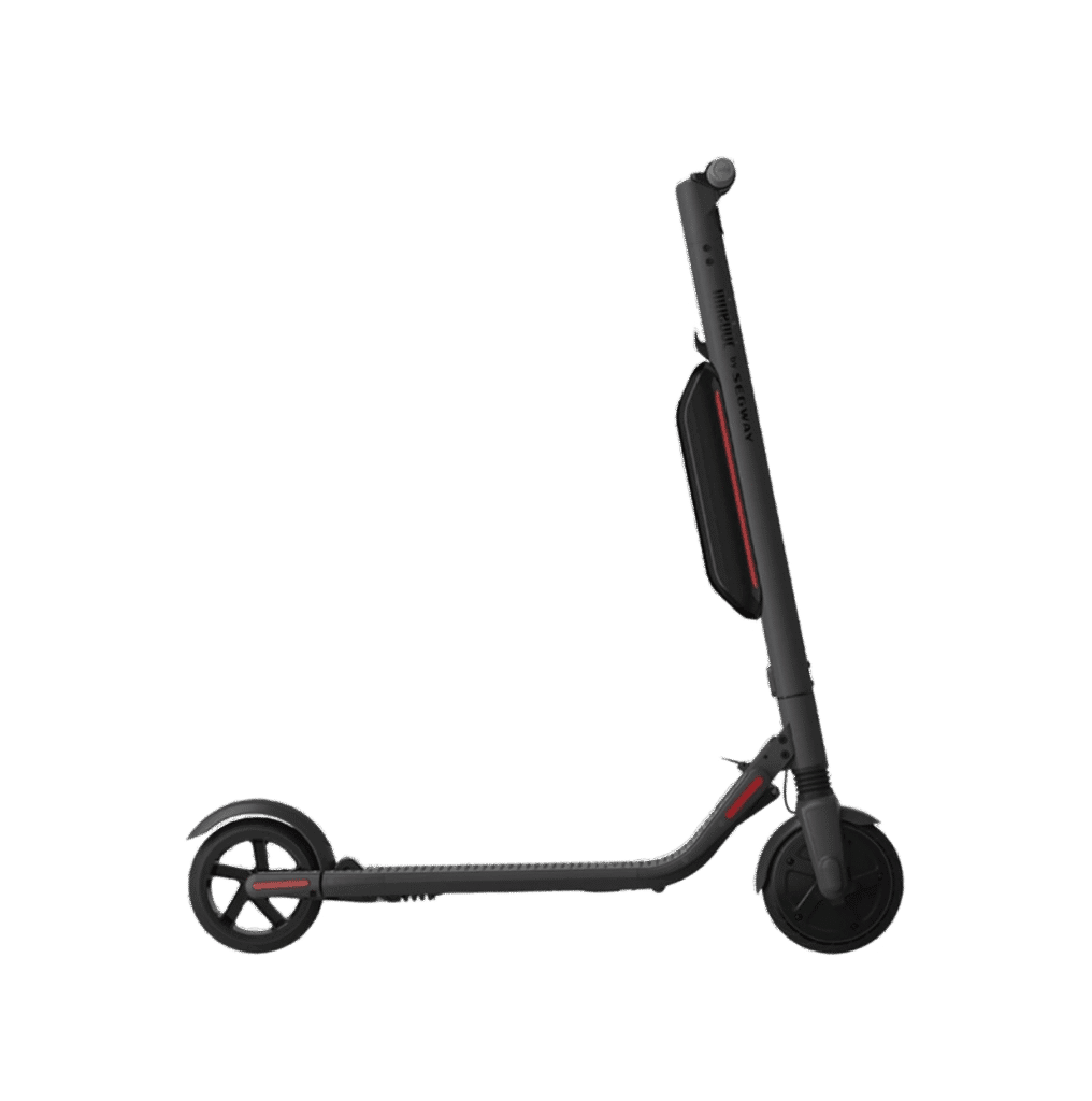 Segway ES external battery mounted on the stem