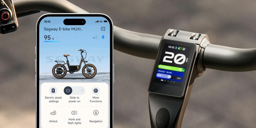 Segway Mobility app on a phone