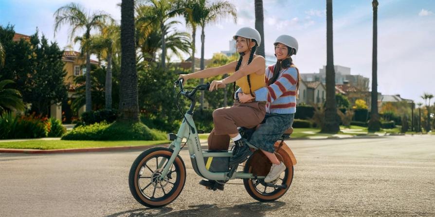 Segway MUXI electric bike carrying cargo