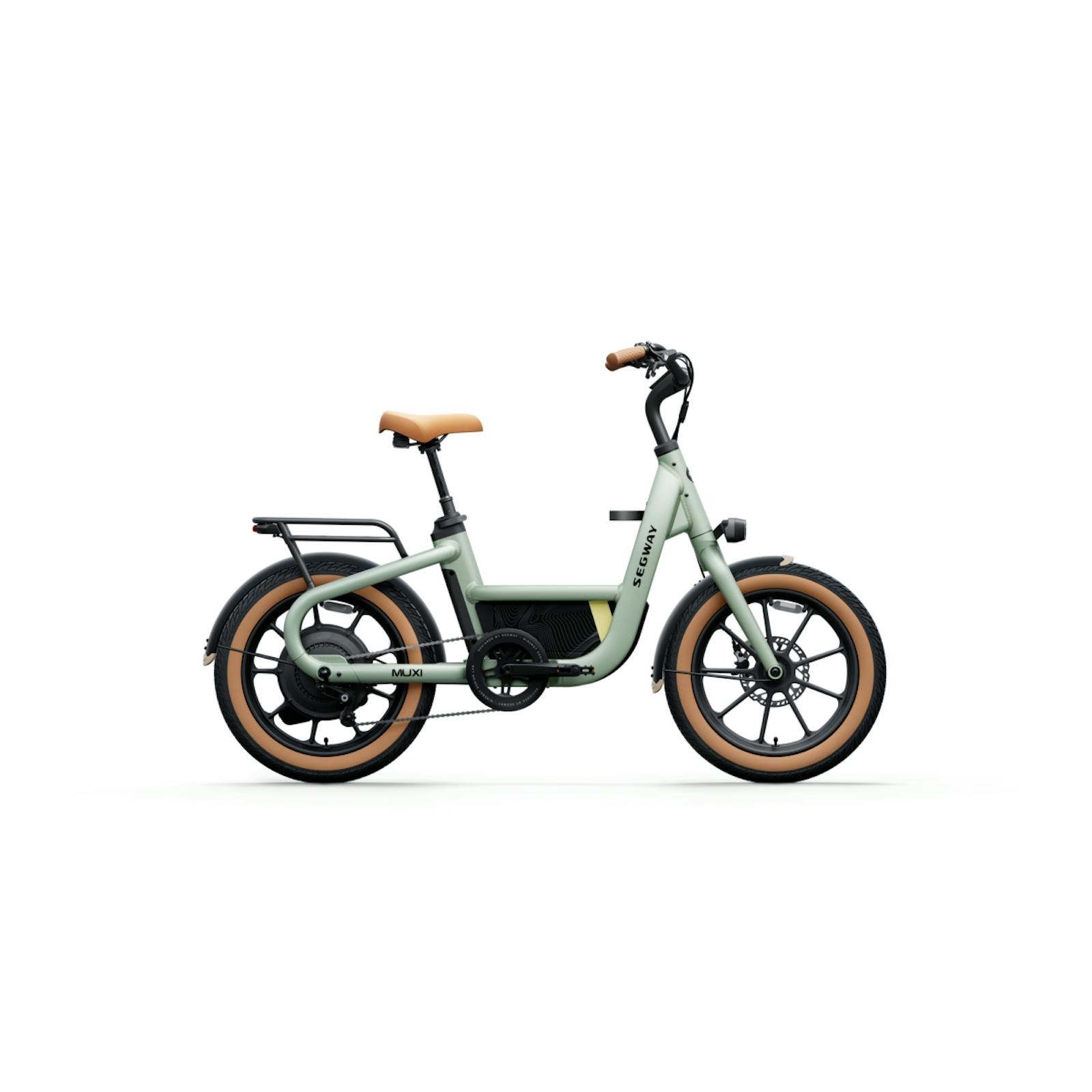 E-bike with both fenders fitted