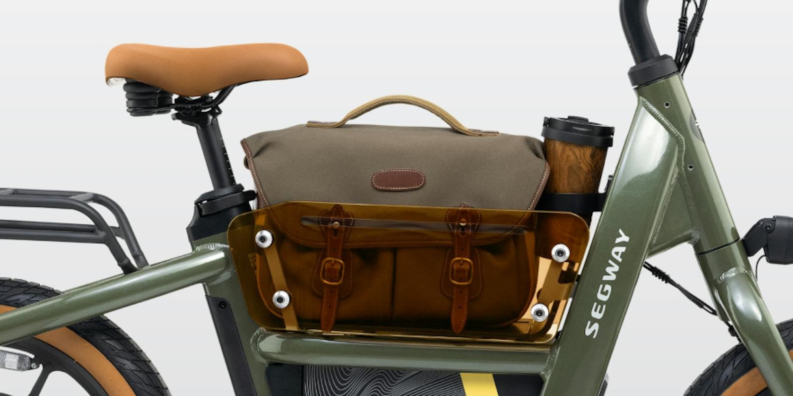 Segway MUXI middle basket packed with daily essentials