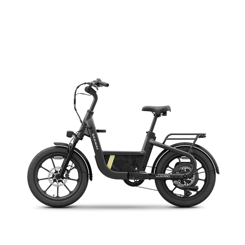 Segway MUXI Pro electric bike in Anthracite, side view