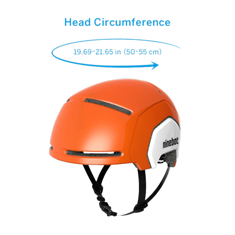 Segway kids helmet, sizing view