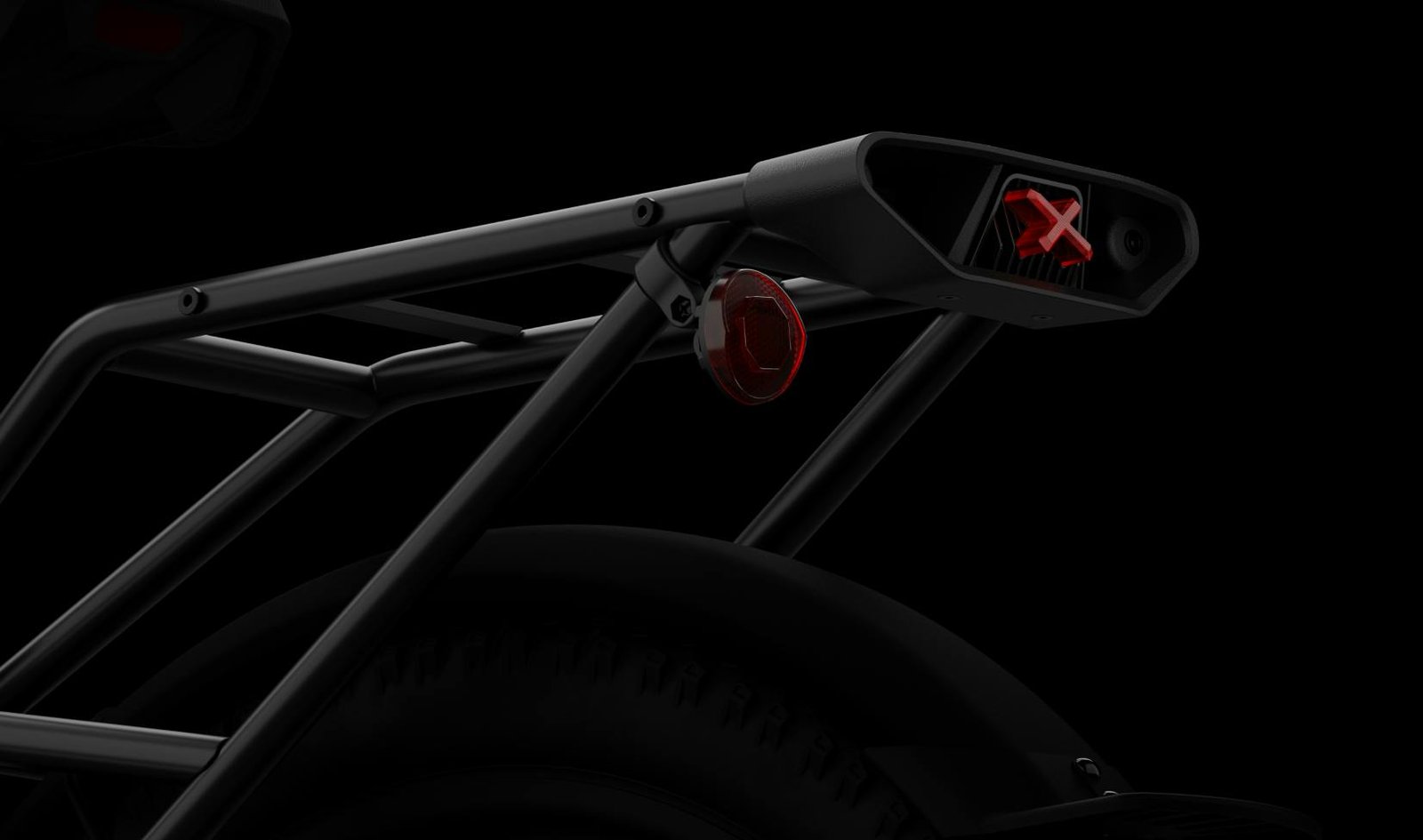 Segway Xafari electric bike rear rack