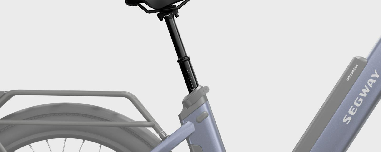 Segway Xiro dropper post and its sensors