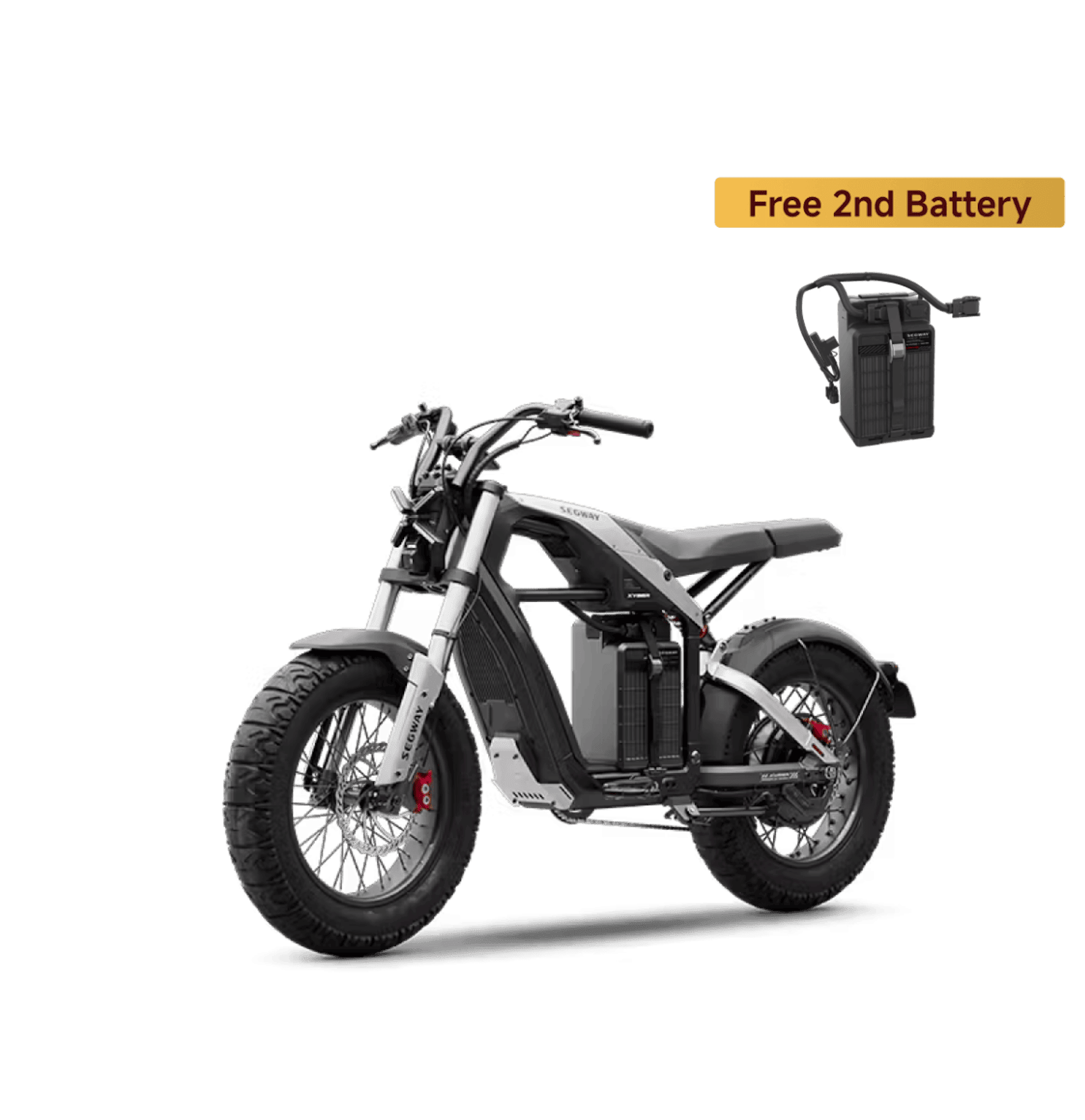 Dual-pack setup on the frame