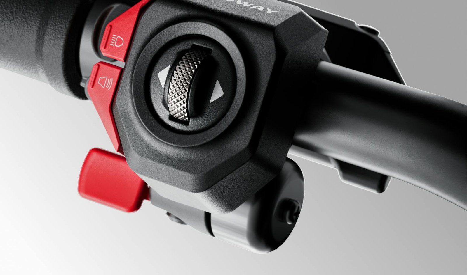 Scroll wheel on the Xyber handlebar