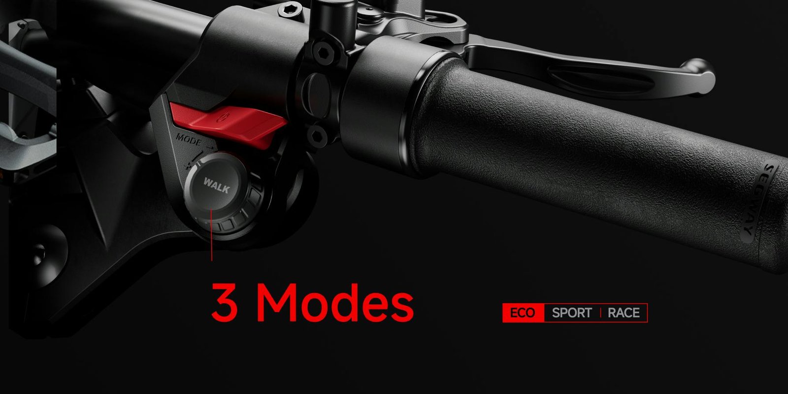 Segway Xyber electric bike throttle modes