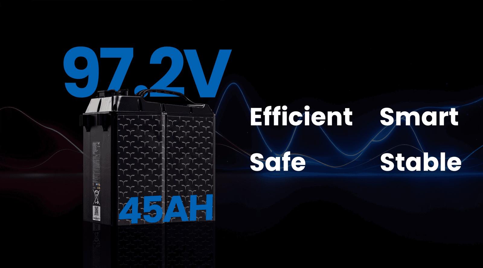 A 96V battery