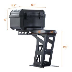 Teewing ComfortCruiser Electric Scooter Seat with Key Lock Tailbox for Mars Series and Z4 Pro, photo 2