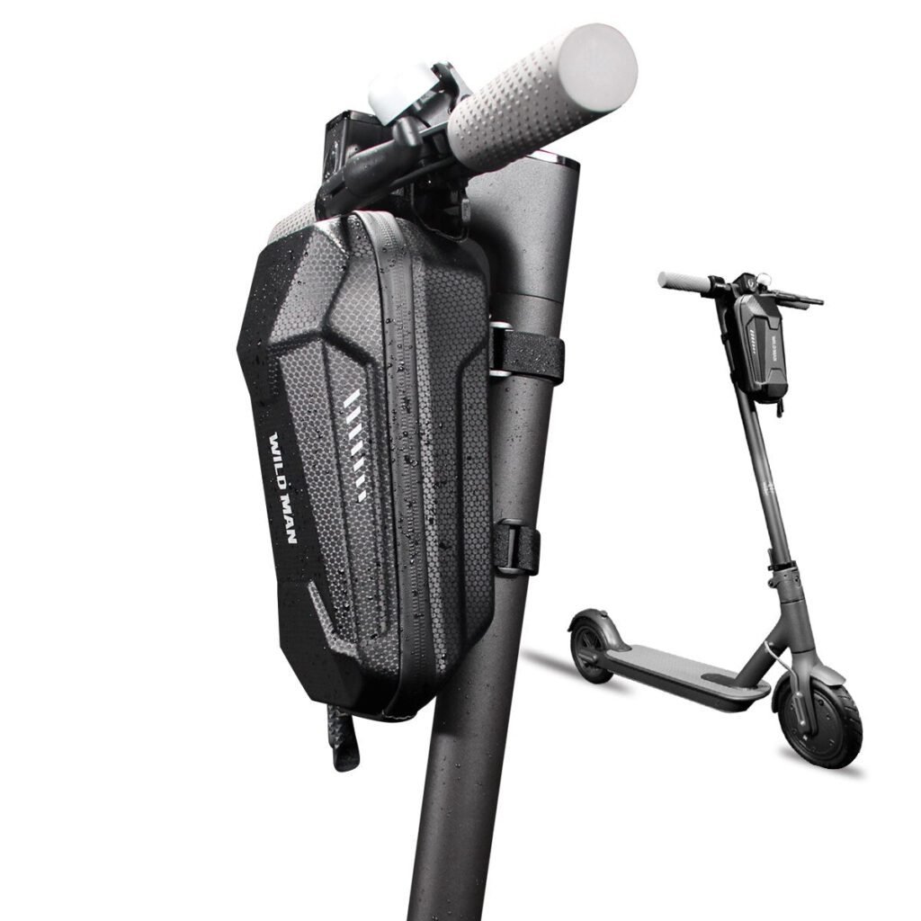 Teewing Electric Scooter Storage Bag for Xiaomi Mijia M365/M365 Pro/Segway ES1/ES2/ES3 - Waterproof EVA Material, 3L Capacity, Hard Shell Protection