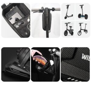 Teewing Electric Scooter Storage Bag for Xiaomi Mijia M365/M365 Pro/Segway ES1/ES2/ES3 - Waterproof EVA Material, 3L Capacity, Hard Shell Protection, photo 5