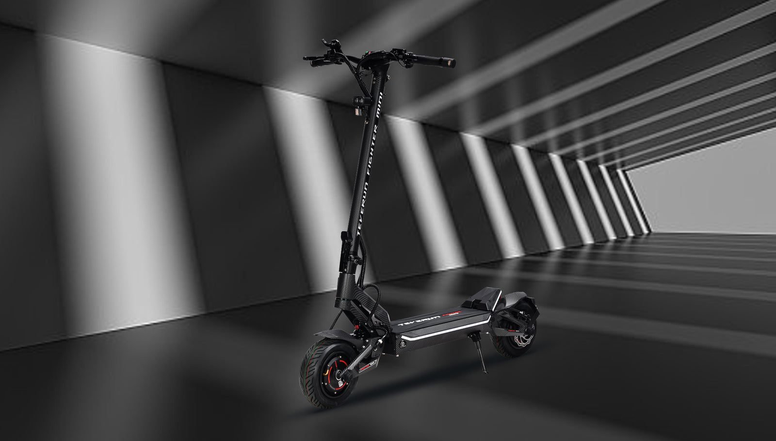Fighter Mini Pro electric scooter shown from the side