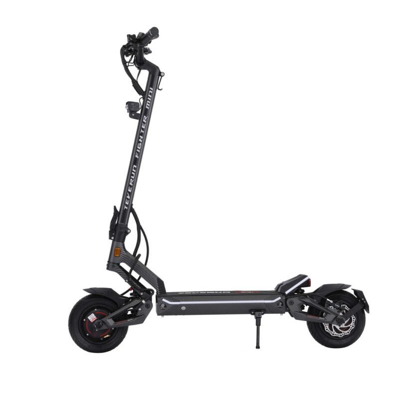 Fighter Mini Pro electric scooter from a side angle