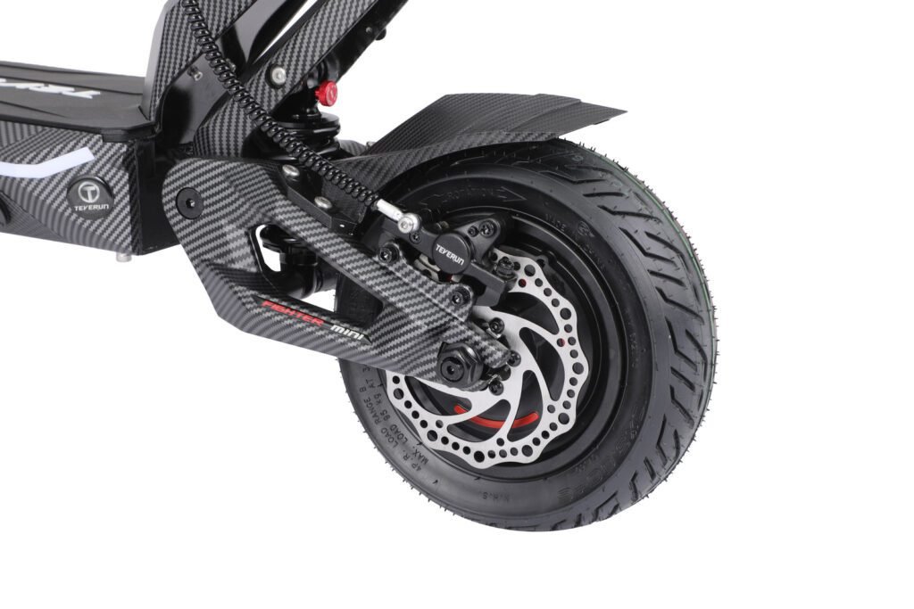 Rear wheel and hydraulic disc brake