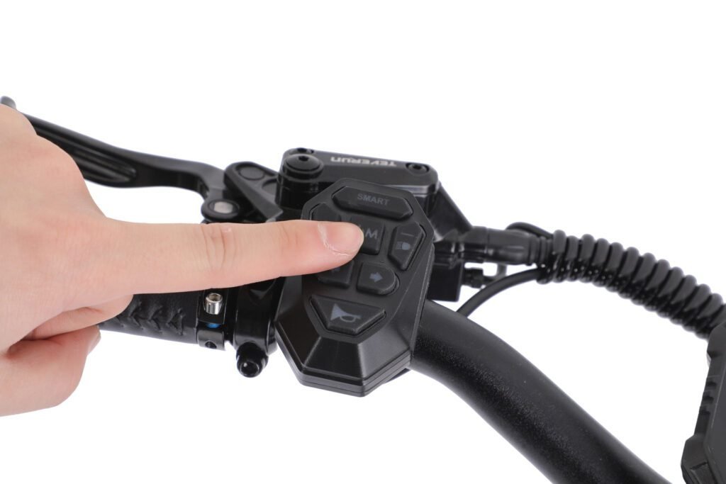 Handlebar control buttons