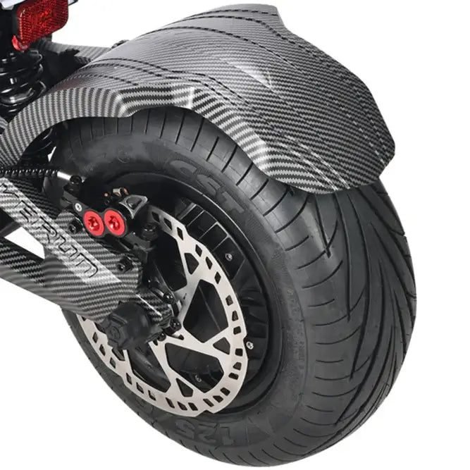 Rear motor of the Fighter Supreme 7260R electric scooter
