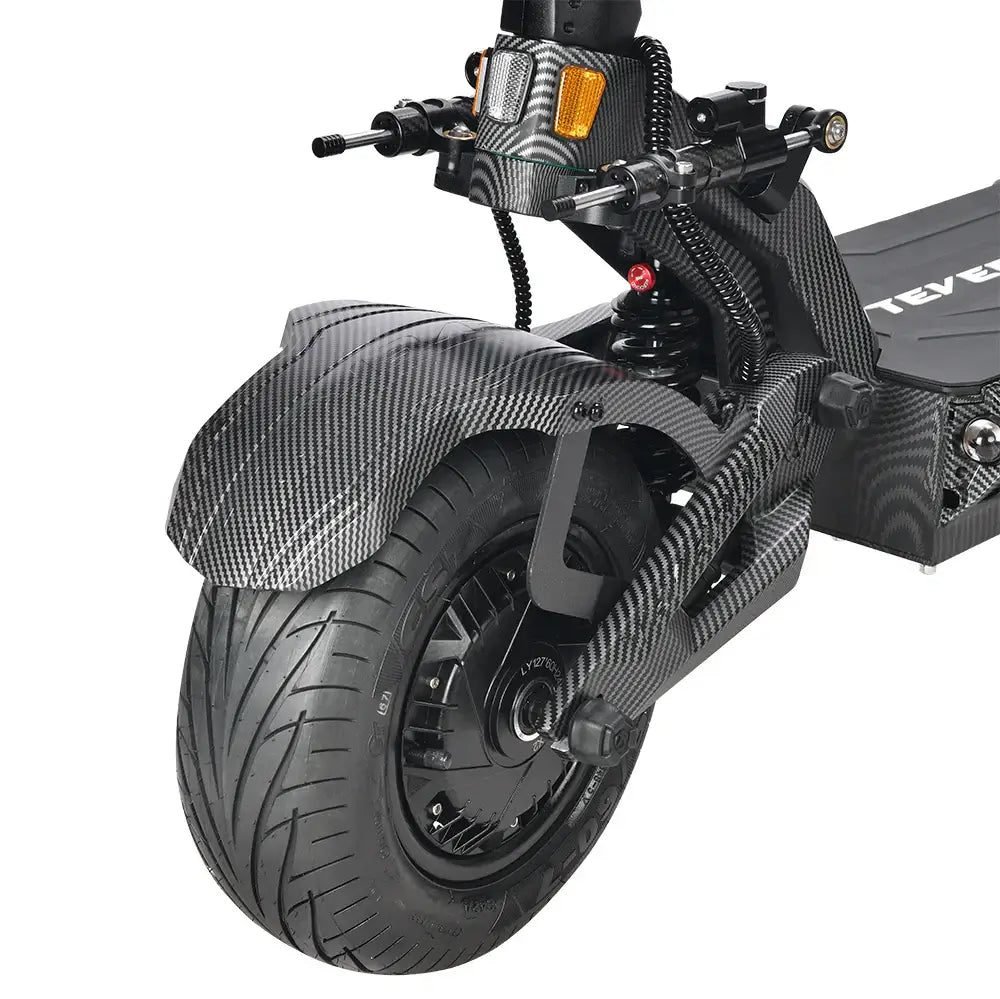 Front motor and brake of the 7260R electric scooter