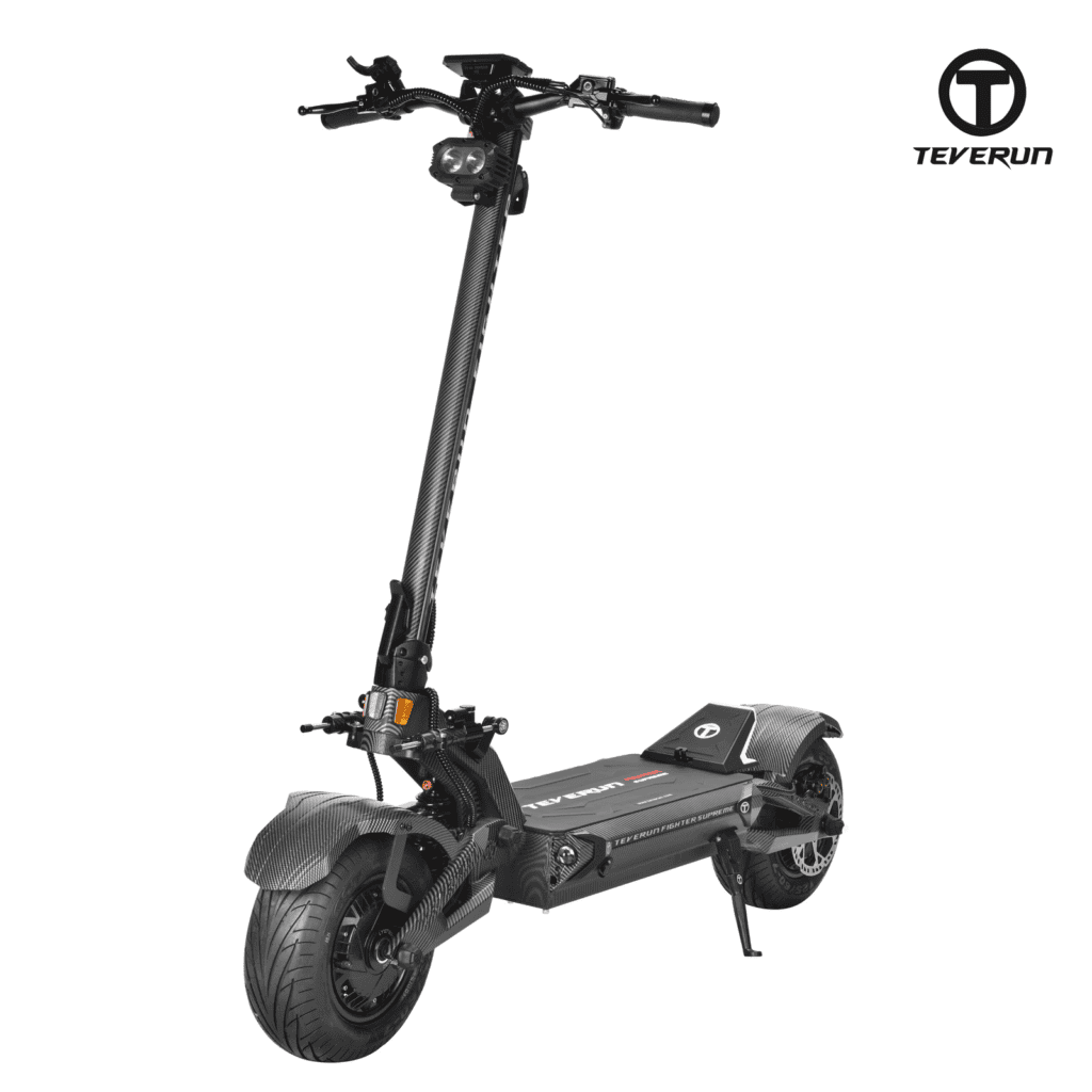 Fighter Supreme 7260R electric scooter, left front view