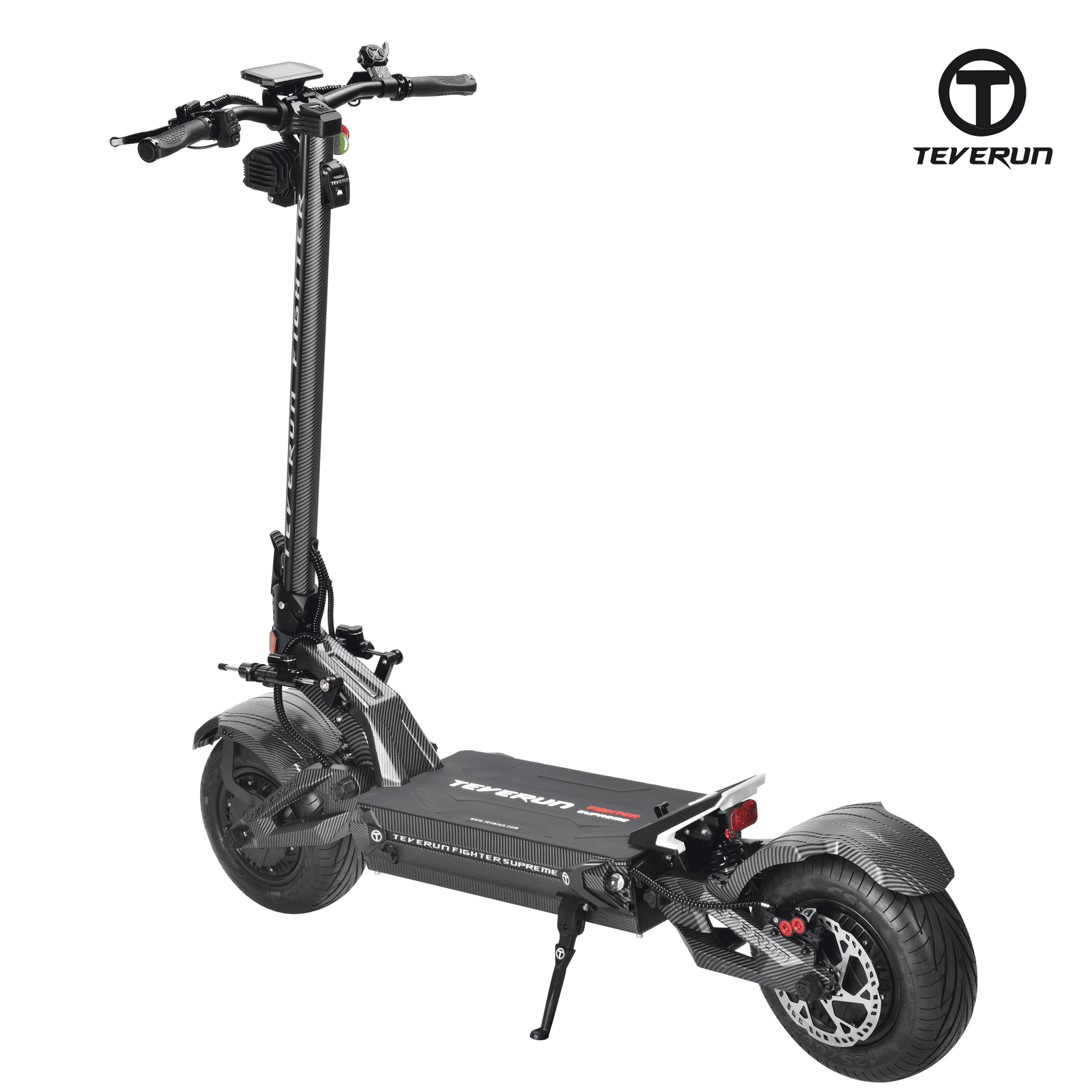 Fighter Supreme 7260R electric scooter from the left rear