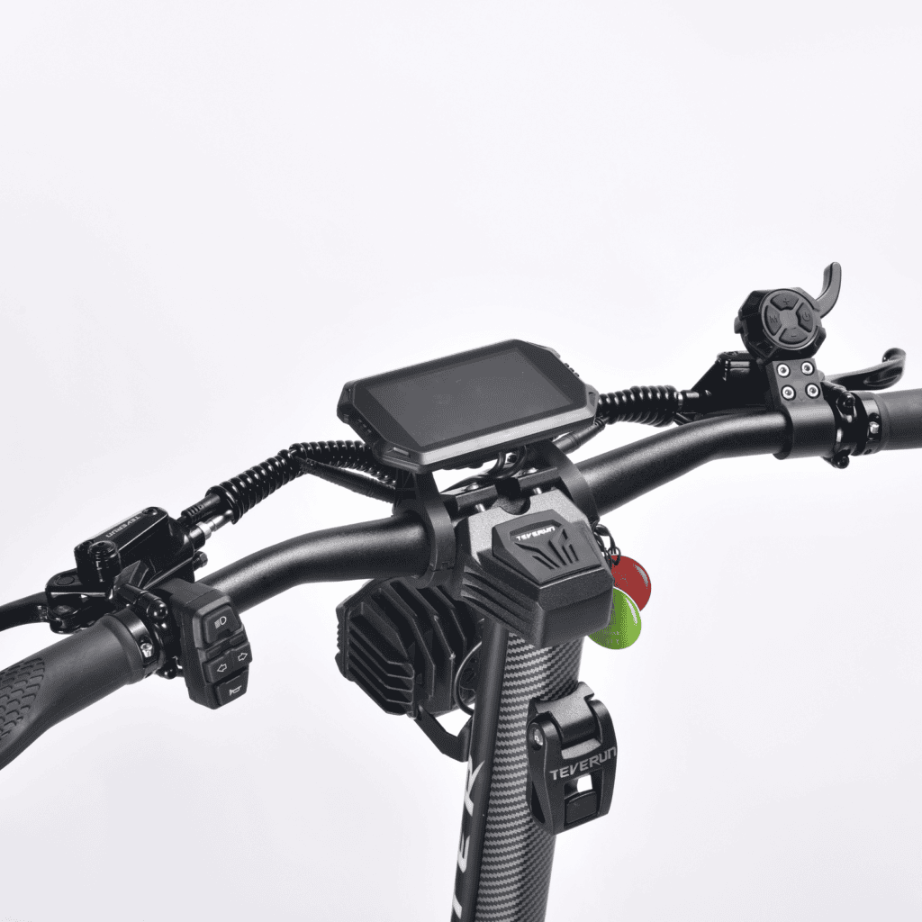 Fighter Supreme 7260R electric scooter, 4-inch TFT display
