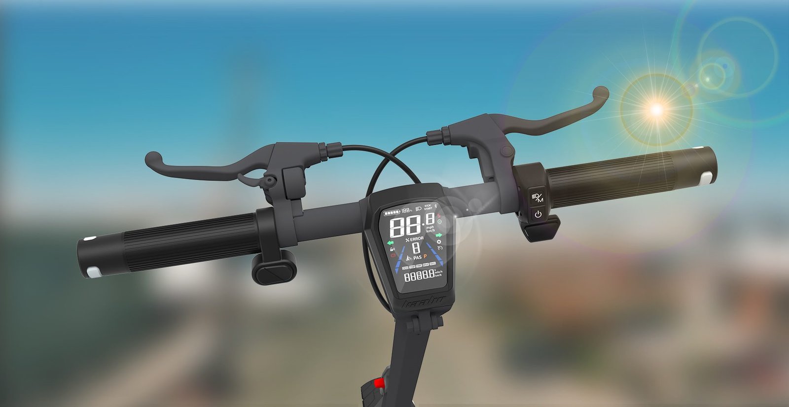 Embedded display, close-up