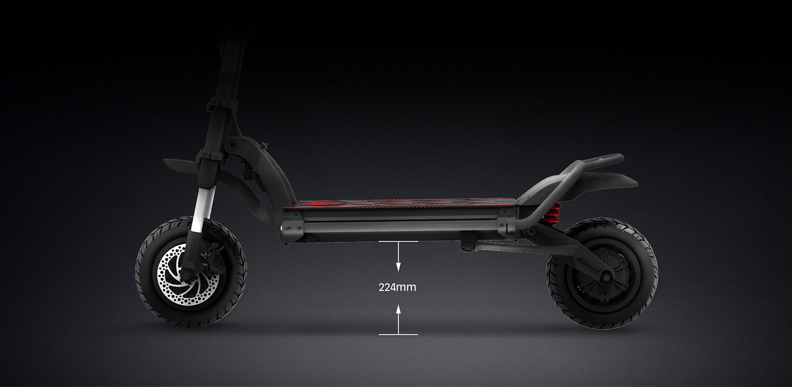 Ground clearance, close-up