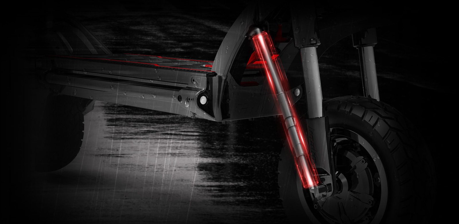 Kaabo Warrior 11 Max electric scooter waterproof motor connectors