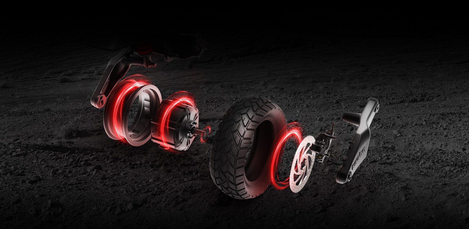 Kaabo Warrior 11 Max electric scooter dual motor system