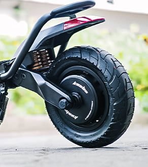 Kaabo Warrior X Plus electric scooter, suspension