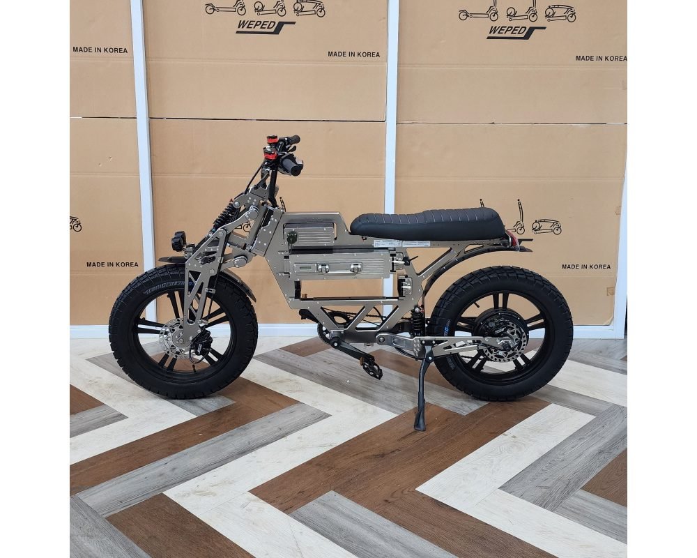 WEPED F1 electric bike, side view