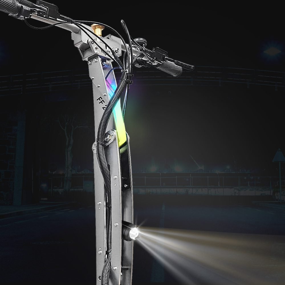 WEPED FF2S headlight and colorful front LED garnish