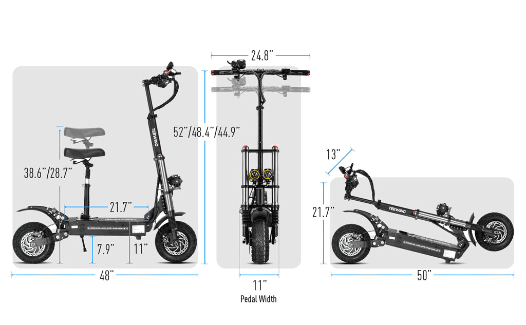 Teewing X5 geometry drawing