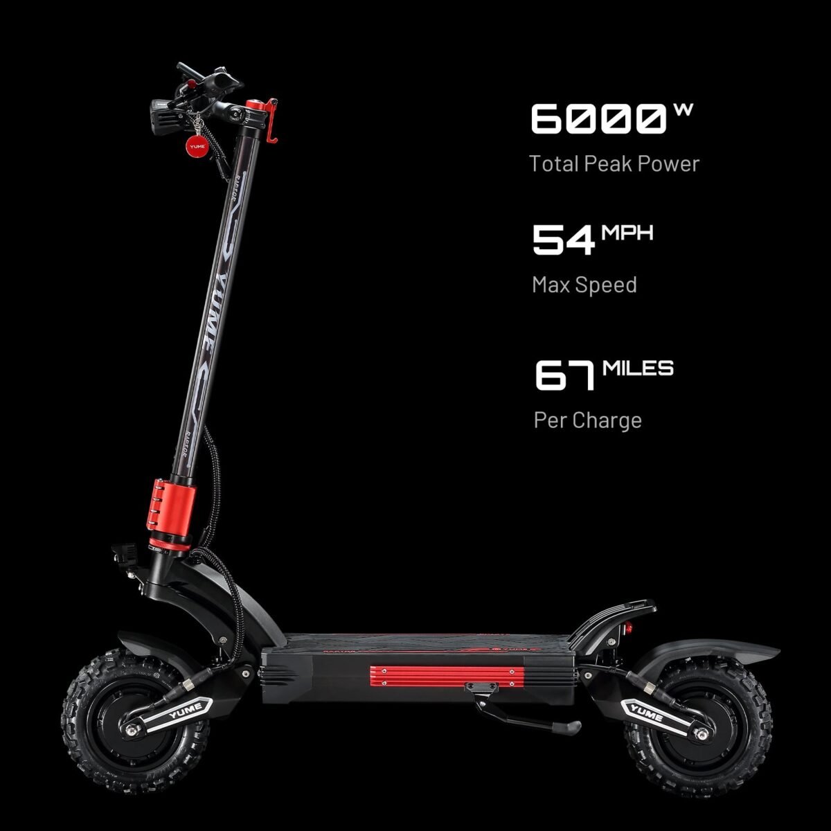 YUME Raptor2 13 MPH Speed-Limited