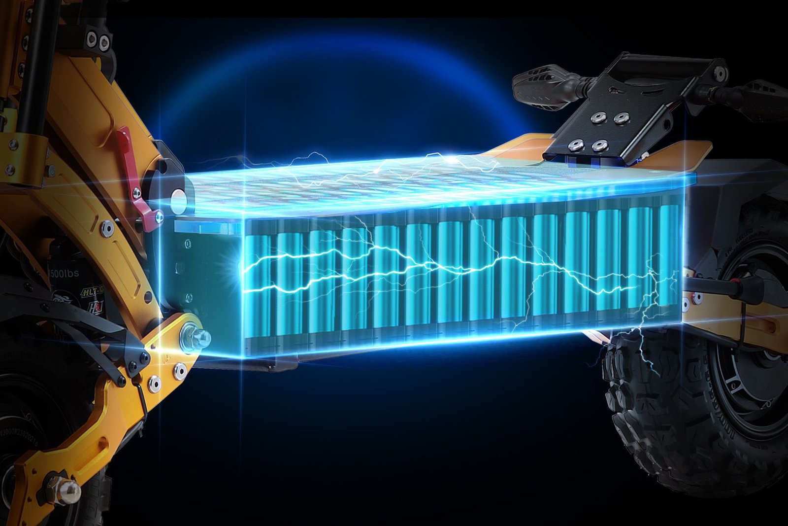 YUME X11+ 13 MPH, battery