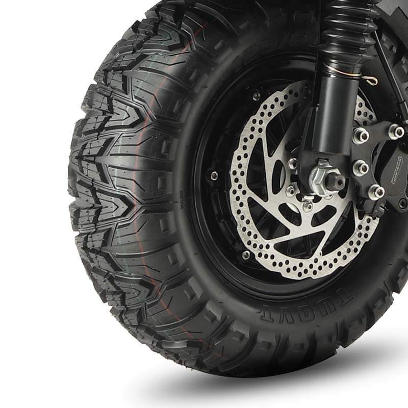 Teewing Z4 Pro 8000W Dual Motor Electric Scooter: 13" Hybrid Tires