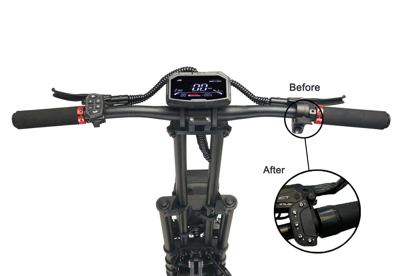 Teewing Z4 Pro 8000W Dual Motor Electric Scooter, photo 8