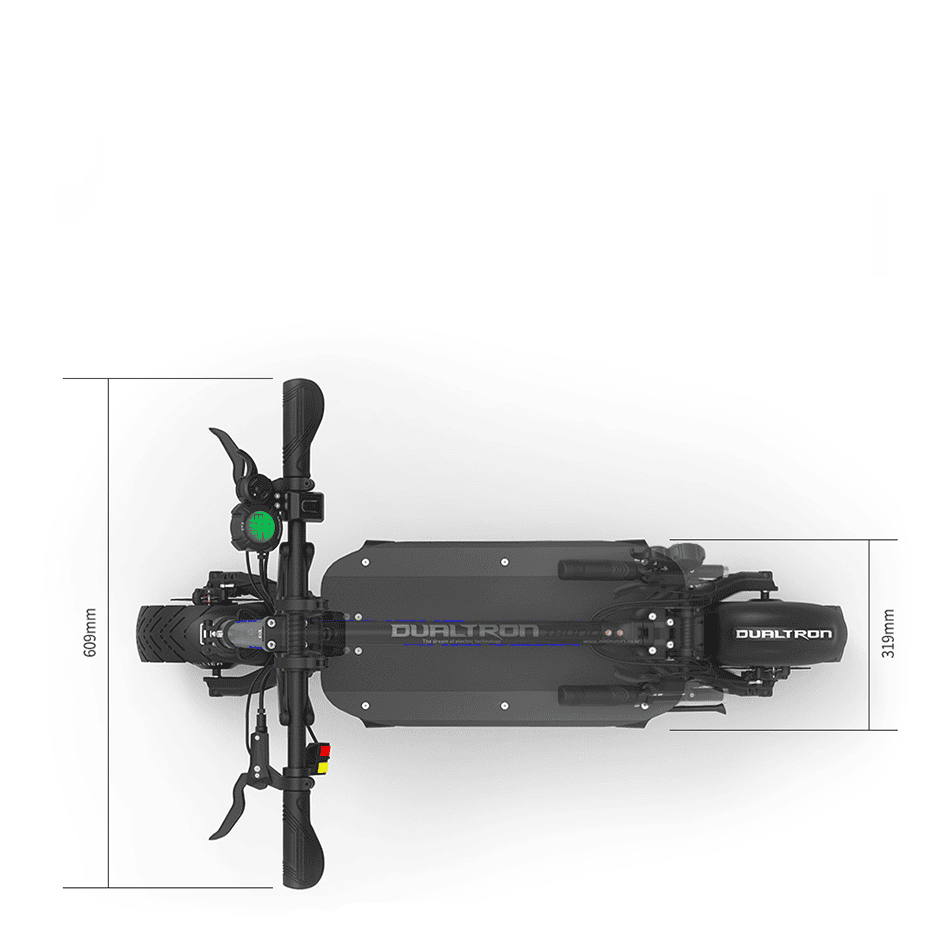 Dualtron Thunder electric scooter dimensions