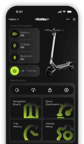 Punk app: live dashboard